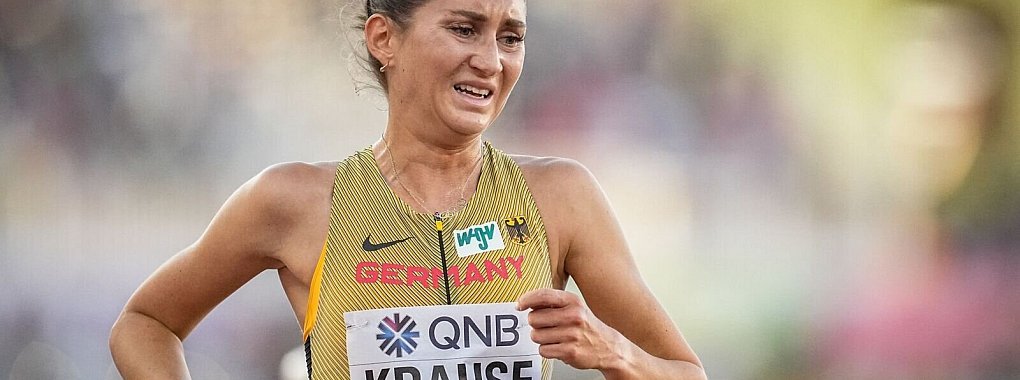 Bei der deutschen Hallen-Meisterschaft darf Gesa Krause eventuell doch in zwei Rennen antreten. - &copy; Michael Kappeler/dpa