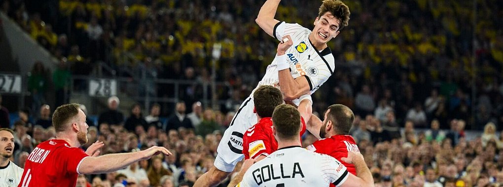 Will auch gegen Nordmazedonien &uuml;berzeugen: Deutschlands Julian K&ouml;ster. - &copy; Tom Weller/dpa