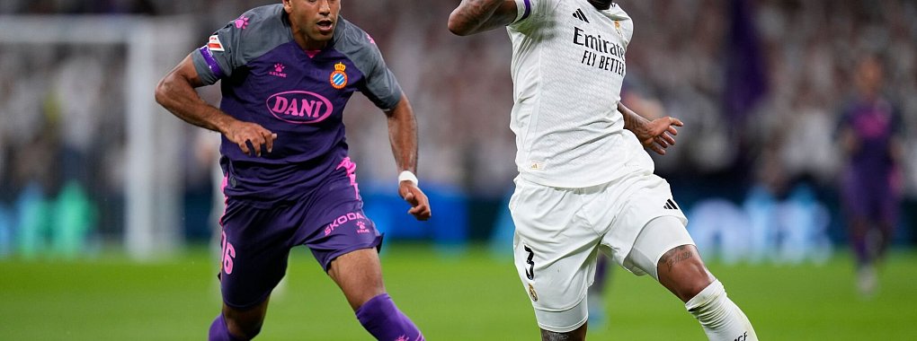 Real Madrid besiegte Espanyol Barcelona mit 4:1. - © Manu Fernandez/AP