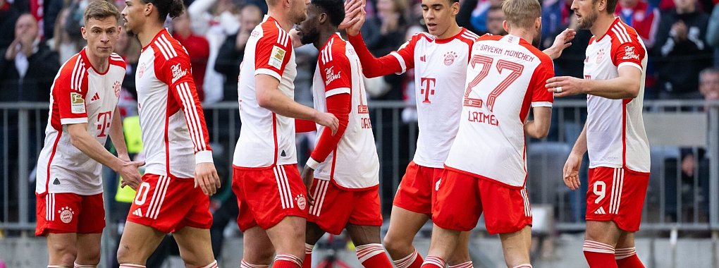 Die Bayern setzten sich zuhause deutlich gegen Mainz durch. - &copy; Sven Hoppe/dpa