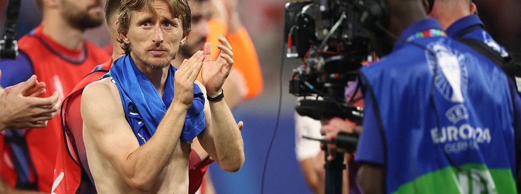 Seit 18 Jahren spielt Luka Modric im kroatischen Nationaldress. - &copy; Jan Woitas/dpa