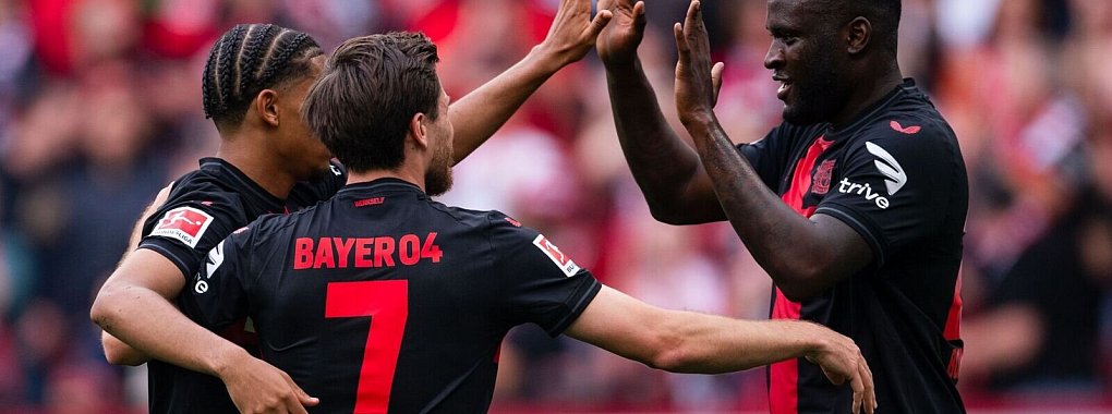 Die Werkself best&auml;tigte mit dem Sieg gegen Darmstadt eine meisterhafte Saison. - &copy; Marius Becker/dpa