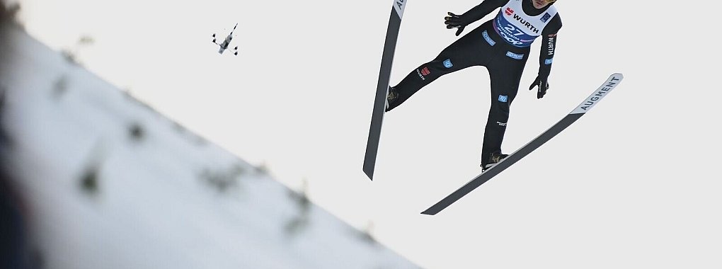 Springen kann Philipp Raimund - nur in Planica ist es schwierig. - &copy; Hendrik Schmidt/dpa