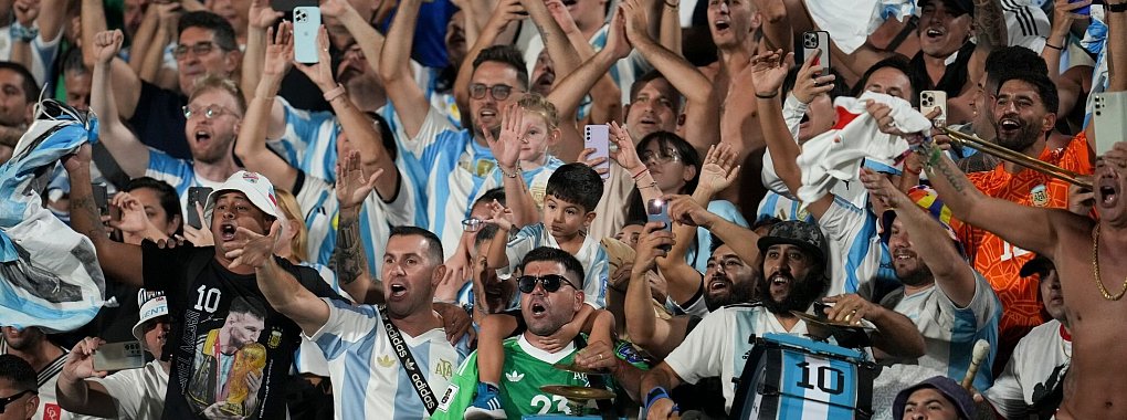 Argentinien ist bei der WM 2026 dabei. - © Matilde Campodonico/AP/dpa