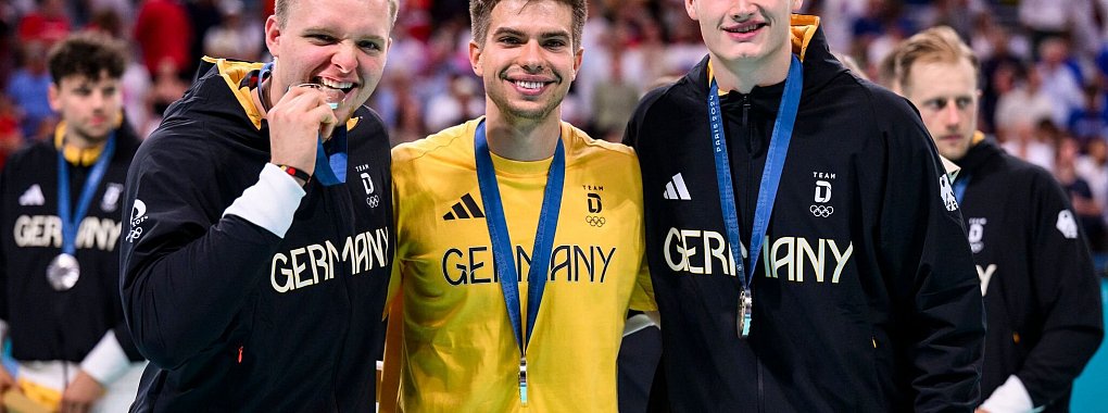 Die jungen DHB-Spieler wollen die nächste Medaille für Deutschland holen. - © Tom Weller/dpa