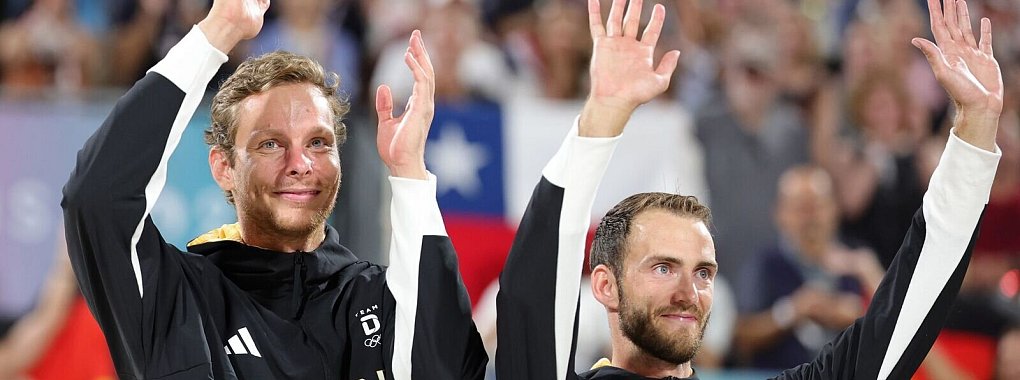 Nach Platz zwei bei Olympia sind Nils Ehlers (l) und Clemens Wickler auch bei der EM erfolgreich. - &copy; Rolf Vennenbernd/dpa