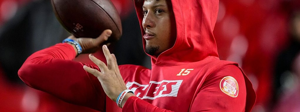 Patrick Mahomes wurde Opfer eines Einbruchs. (Archivbild) - © Ed Zurga/AP/dpa