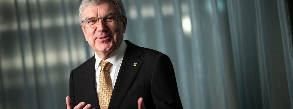 Steht vor dem Abschied: IOC-Präsident Thomas Bach. - © Sebastian Christoph Gollnow/dpa