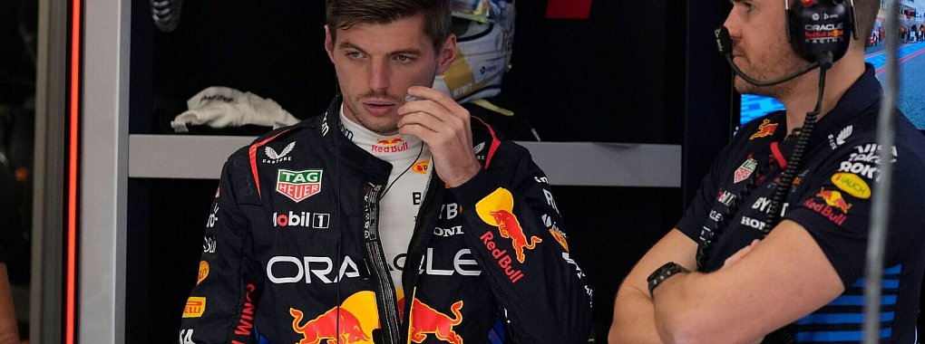 Klare Ansage von Max Verstappen an seinen Mercedes-Rivalen George Russell. - © Altaf Qadri/AP POOL/dpa