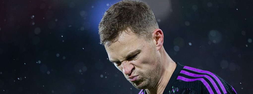 Befasst sich nicht mit Wechselger&uuml;chten: Bayern-Star Joshua Kimmich. - &copy; Rolf Vennenbernd/dpa