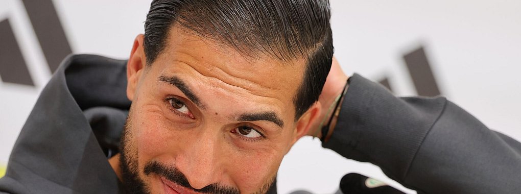 Emre Can ist von Nuri Sahin als BVB-Coach begeistert. - &copy; Christian Charisius/dpa