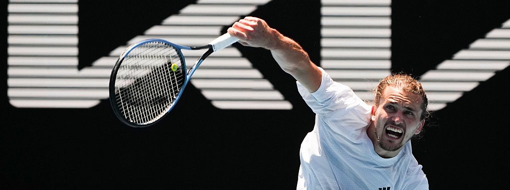 Schlägt bei den Australian Open am Sonntag erstmals auf: Alexander Zverev. - © Vincent Thian/AP/dpa
