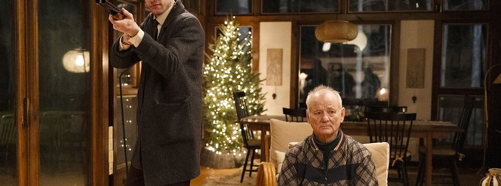 Pete Davidson (l) als Auftragskiller Lonnie und Bill Murray als Mafiaboss Leftie in einer Szene des Films «Riff Raff - Verbrechen ist Familiensache». - © -/Splendid/dpa