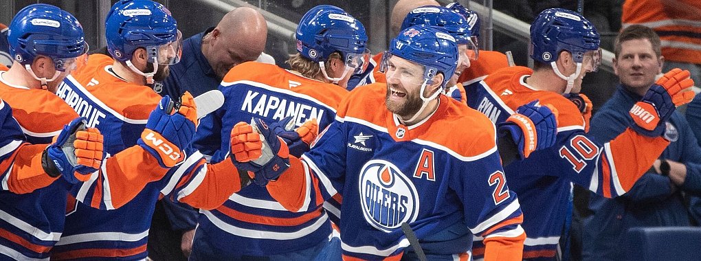 Leon Draisaitl erzielte gegen Minnesota mit einem Pass kurios sein 15. Saisontor. - © Jason Franson/The Canadian Press via AP/dpa