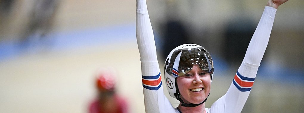 Die Britin Katie Archibald wird die Olympischen Spiele wegen eines Gartenunfalls verpassen. - &copy; Gian Ehrenzeller/KEYSTONE/dpa/Archivbild