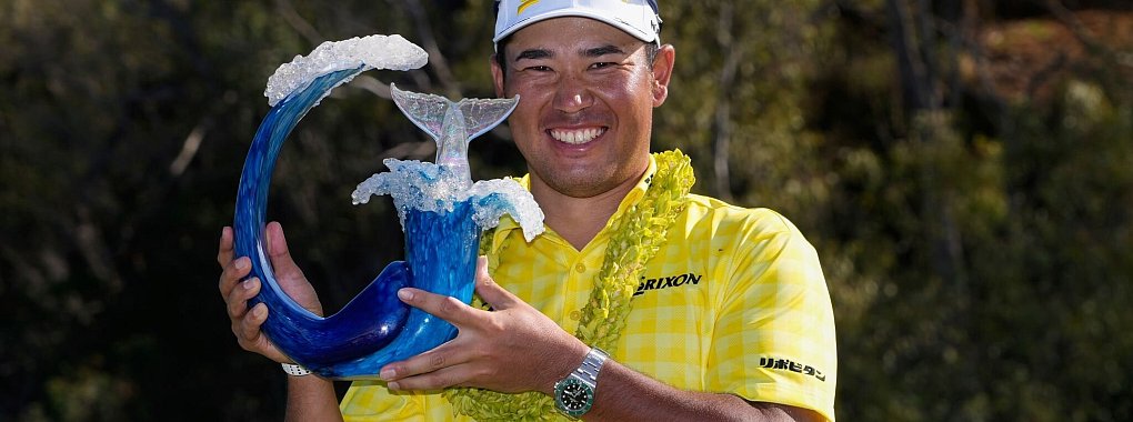 Stellte beim Turnier auf Hawaii einen Rekord auf: Japans Golfstar Hideki Matsuyama. - © Matt York/AP/dpa