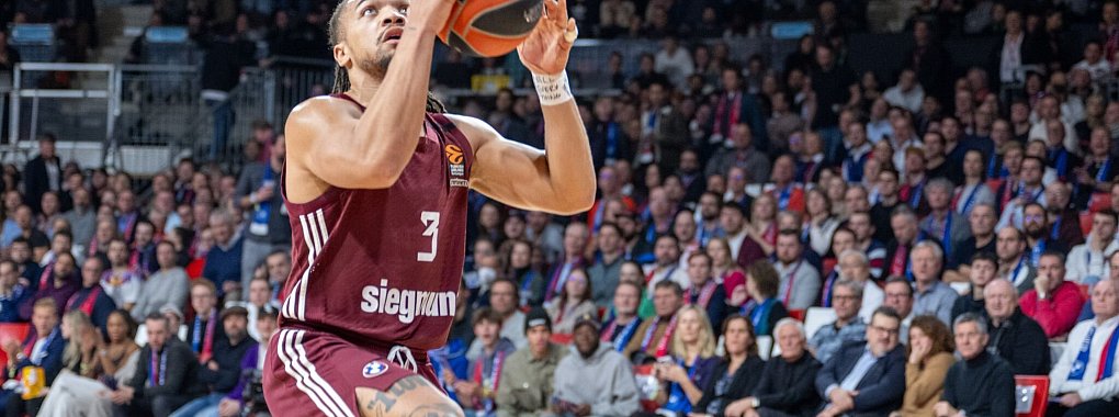 Carsen Edwards war bester Werfer für die Basketballer von Bayern München bei der Niederlage in Istanbul. - © Ulrich Gamel/Bildagentur kolbert-press/dpa