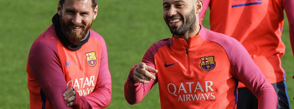 Javier Mascherano wird neuer Trainer von Lionel Messi bei Inter Miami. - © picture alliance / Pedro Salado/ Media Express/VW Pics via ZUMA Wire/dpa