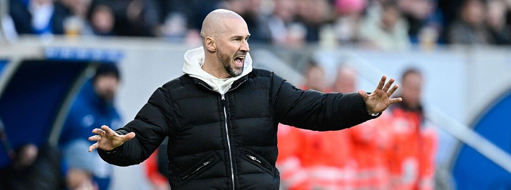 TSG-Coach Christian Ilzer hat große Personalsorgen - © Uwe Anspach/dpa