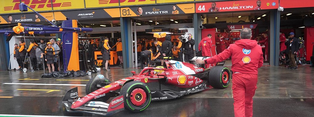 Erste Ausfahrt Melbourne - Ferrari hat noch Nachholbedarf. - © Hasan Bratic/dpa