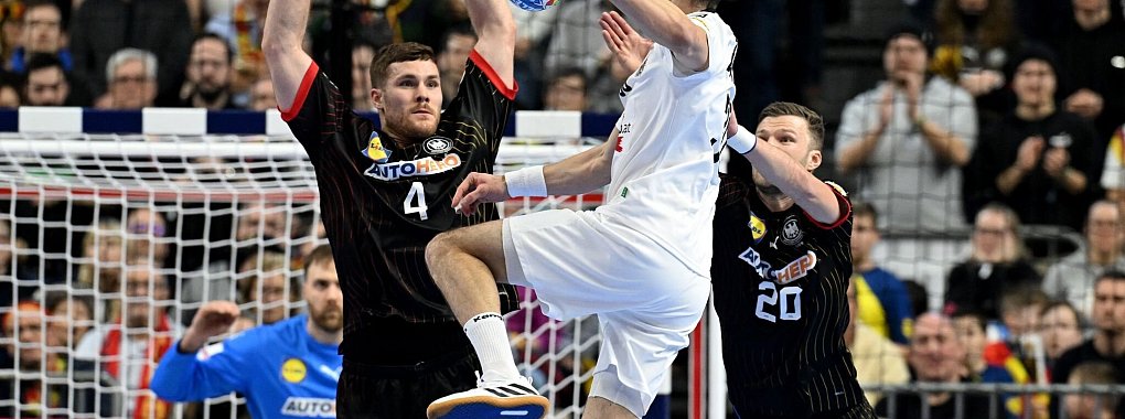 Bei der Handball-EM erspielten Deutschland und &Ouml;sterreich zwar ein Unentschieden, bescherten der ARD aber eine gute Fernsehquote. - &copy; Federico Gambarini/dpa