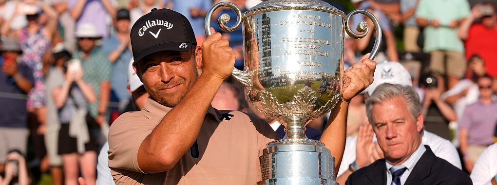 Xander Schauffele beendete das Turnier mit 263 Schl&auml;gen - 21 unter Par. - &copy; Sue Ogrocki/AP