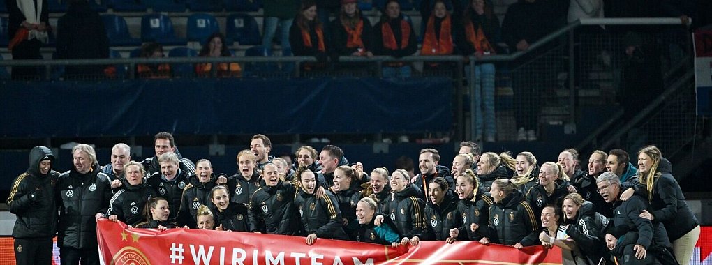 Die Olympia-Qualifikation ist gelungen - jetzt geht es Schlag auf Schlag weiter f&uuml;r die deutschen Fu&szlig;ballerinnen. - &copy; Federico Gambarini/dpa