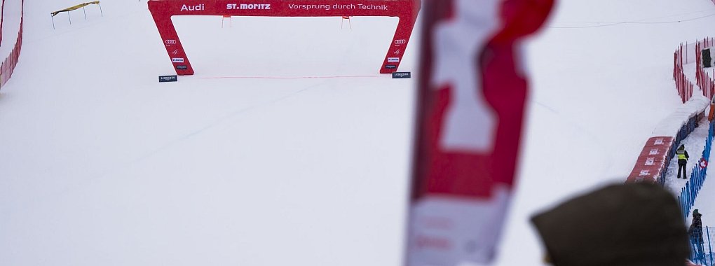 Der zweite Super-G der Damen in St. Moritz wurde wetterbedingt abgesagt. - &copy; Til Buergy/KEYSTONE/dpa