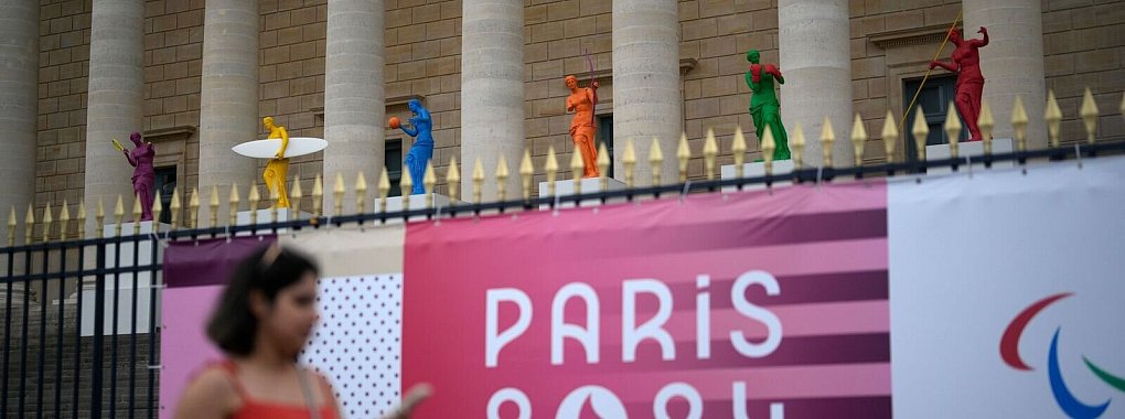 Die Vorfreude auf die Olympischen Spiele in Paris ist durch die politische Lage in Frankreich getr&uuml;bt. - &copy; Thibault Camus/AP