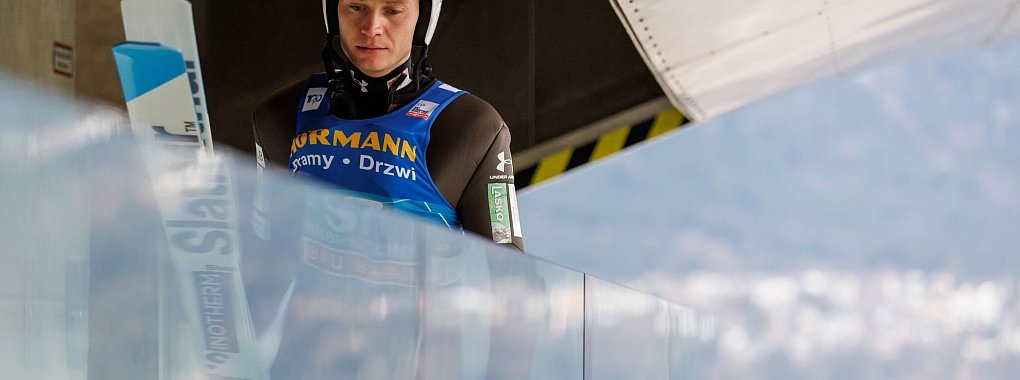 Anze Lanisek f&auml;llt bei der Skiflug-WM verletzungsbedingt aus. - &copy; Daniel Karmann/dpa