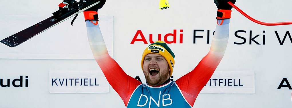 Niels Hintermann hat den Kampf gegen den Krebs vorerst gewonnen. - © Alessandra Tarantino/AP/dpa