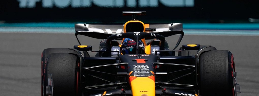Startet im Sprint von Miami von ganz vorne: Max Verstappen. - © Rebecca Blackwell/AP/dpa