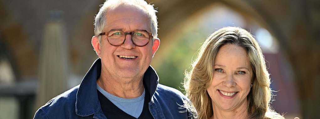 Ann-Kathrin Kramer und Harald Krassnitzer sind ein Ehepaar. - &copy; Martin Schutt/dpa