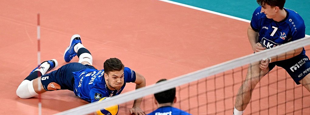 L&uuml;neburg musste sich erneut Asseco Resovia Rzeszow geschlagen geben. - &copy; Darek Delmanowicz/PAP/dpa