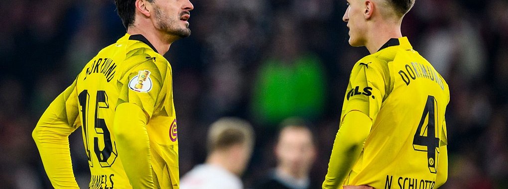 Mats Hummels (l) und Nico Schlotterbeck sind Teamkollegen beim BVB - und bald auch bei der Nationalmannschaft? - &copy; Tom Weller/dpa