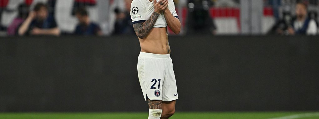 Verletzte sich unmittelbar vor dem 0:1 gegen Dortmund: PSG-Verteidiger Lucas Hern&aacute;ndez. - &copy; Federico Gambarini/dpa