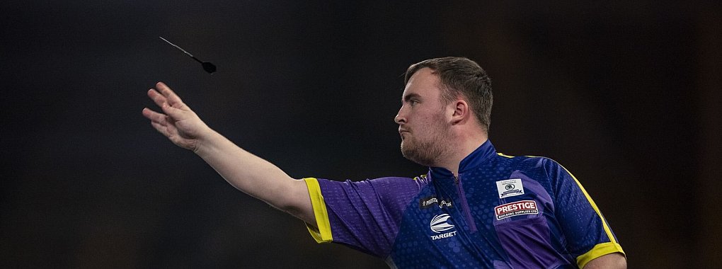 Hat bei seinem WM-Deb&uuml;t das Achtelfinale erreicht: Luke Littler. - &copy; Steven Paston/PA Wire/dpa