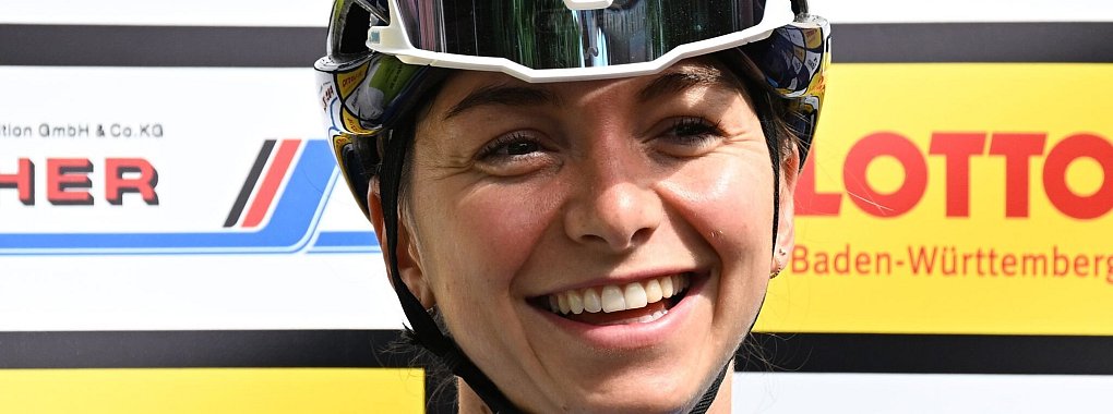 Liane Lippert gewann bereits eine Etappe der Frankreich-Rundfahrt 2023. - &copy; Bernd Wei&szlig;brod/dpa