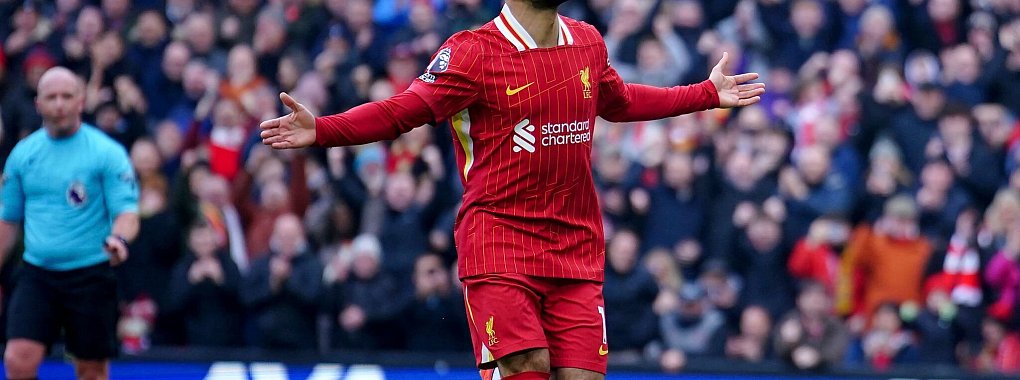 Geht weiter in Liverpool auf Torejagd: Mohamed Salah - © Peter Byrne/PA/AP/dpa