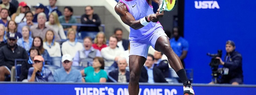 Spektakul&auml;r ins Halbfinale: Frances Tiafoe. - &copy; Eduardo Munoz Alvarez/AP/dpa