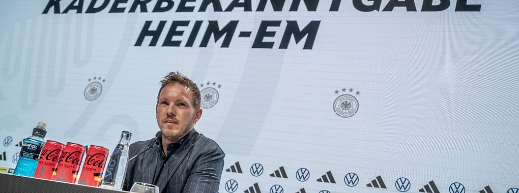 Bundestrainer Julian Nagelsmann hat den Kader f&uuml;r die Heim-EM nominiert. - &copy; Michael Kappeler/dpa