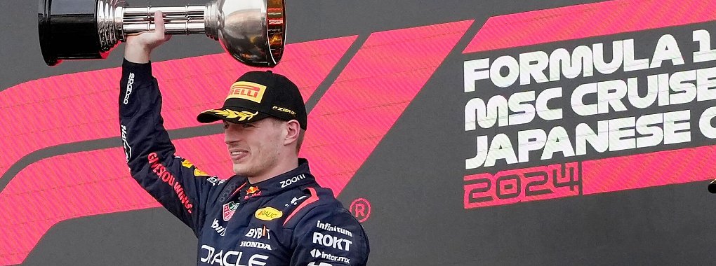 Red-Bull-Pilot Max Verstappen hat auch den Großen Preis von Japan gewonnen. - © Hiro Komae/AP