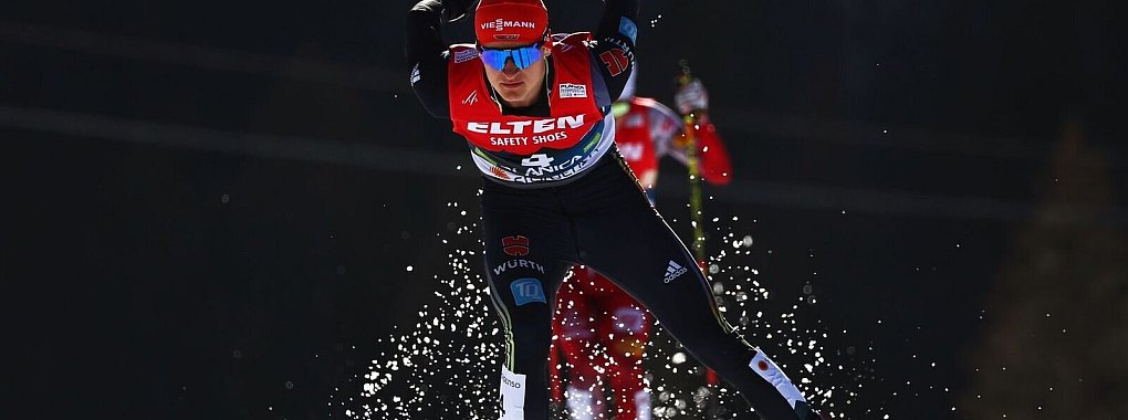 Julian Schmid wird Zweiter in Lillehammer. - © Daniel Karmann/dpa