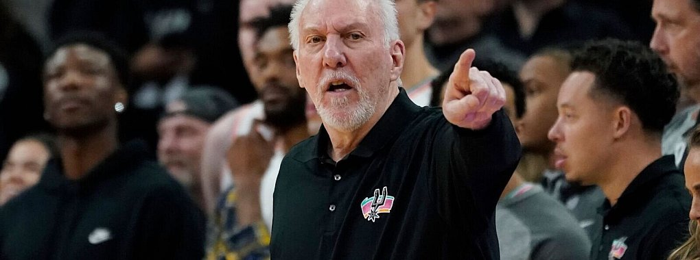 Will nach seinem Schlaganfall weiter als Trainer der San Antonio Spurs arbeiten: Gregg Popovich. - © Eric Gay/AP/dpa
