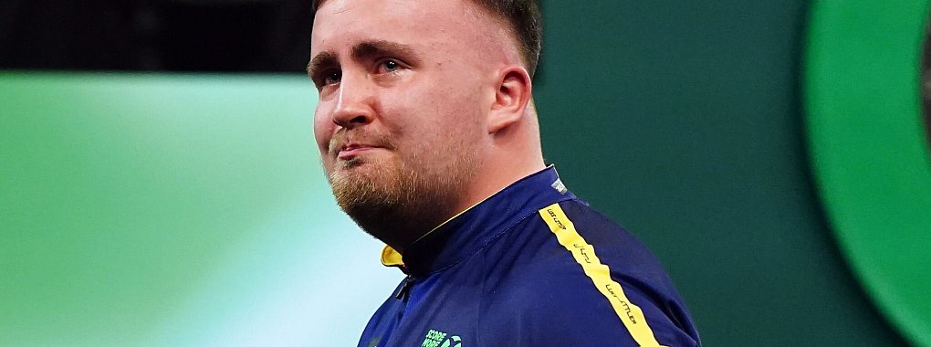 War zu Tränen gerührt: Darts-Teenager Littler. - © Zac Goodwin/PA Wire/dpa