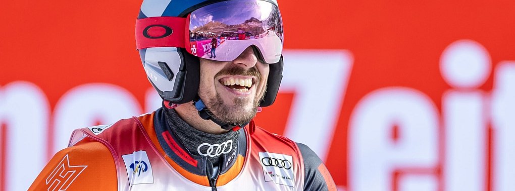 Marcel Hirscher ist zurück - und immer noch schnell. In Sölden fuhr er auf Anhieb in die Punkte. - © Expa/Johann Groder/APA/dpa