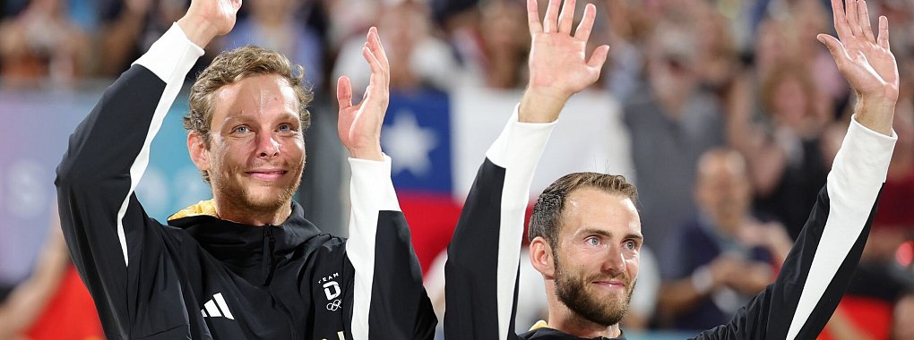 Nach Platz zwei bei Olympia sind Nils Ehlers (l) und Clemens Wickler auch bei der EM erfolgreich. - &copy; Rolf Vennenbernd/dpa