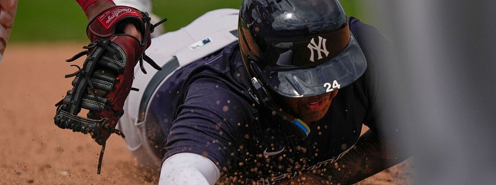 Spieler der New York Yankees dürfen ab sofort wieder Bärte tragen. - © Gerald Herbert/AP