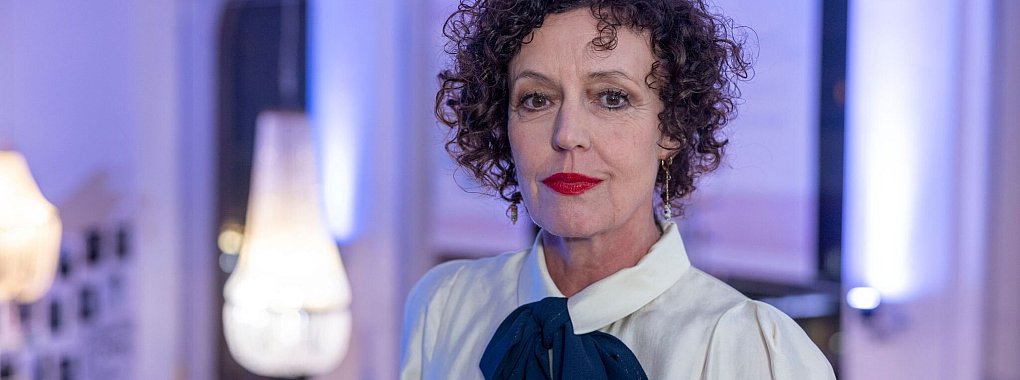 Maria Schrader kennt Los Angeles gut, entsprechend bedr&uuml;ckt sie, wie dort die Br&auml;nde w&uuml;ten. - &copy; Helmut Fricke/dpa