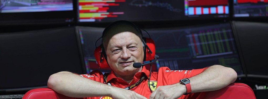 Frédéric Vasseur ist der Teamchef von Ferrari. - © Giuseppe Cacace/AFP/AP/dpa